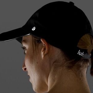 Lululemon Black Fast and Free Running Hat🖤